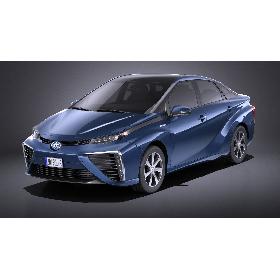 3D Toyota Mirai 2018 VRAY